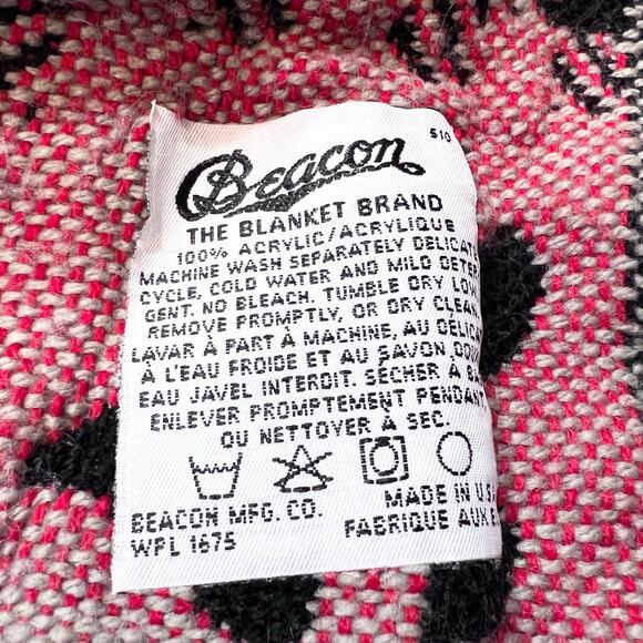 Vintage Disney Beacon 101 Dalmatians Balloon Blanket Woven Tapestry Throw 50x60 - Picture 7 of 7